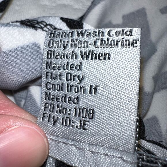 J Valdi Womens Swimwear Swimsuit Coverup Empire Waist Geo Print Pullover Large - Picture 7 of 7